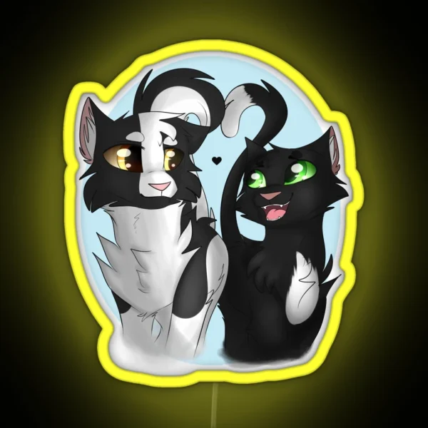 Ravenpaw And Barley RGB Neon Sign