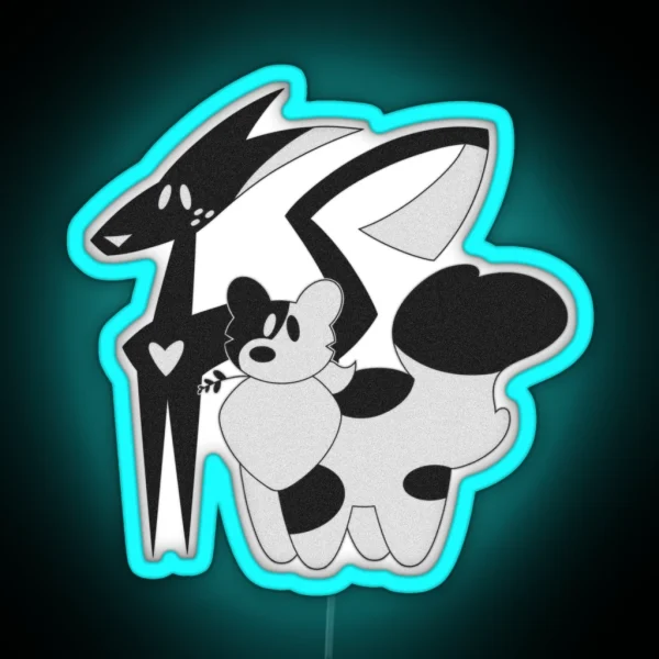Ravenpaw And Barley Warriors RGB Neon Sign