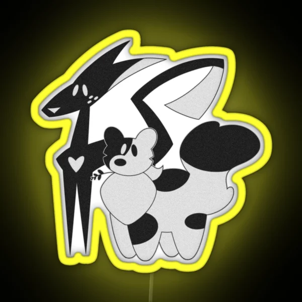 Ravenpaw And Barley Warriors RGB Neon Sign
