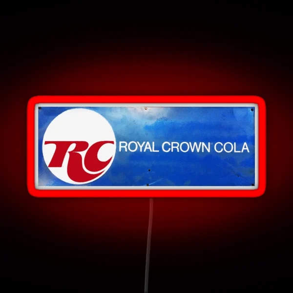 RC COLA ROYAL CROWN COLA VINTAGE SIGN RGB Neon Sign