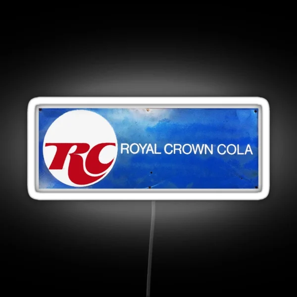 RC COLA ROYAL CROWN COLA VINTAGE SIGN RGB Neon Sign