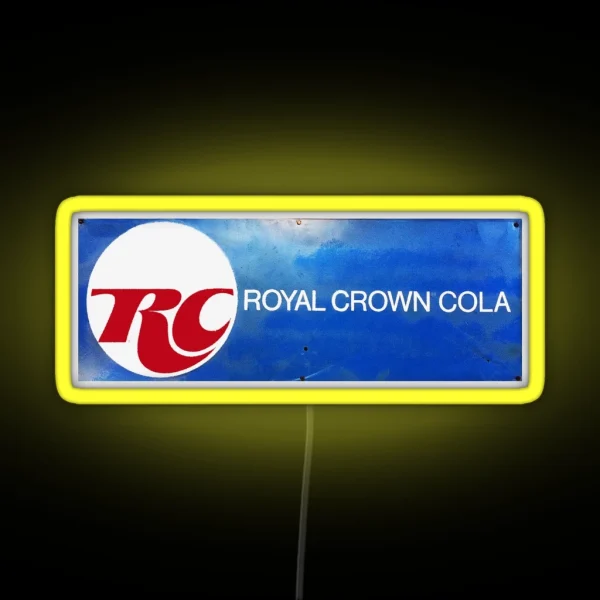 RC COLA ROYAL CROWN COLA VINTAGE SIGN RGB Neon Sign
