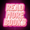 Vibrant READ MORE BOOKS neon light display wall art decor