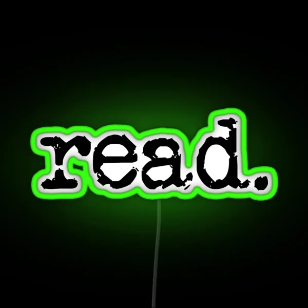 Read RGB Neon Sign