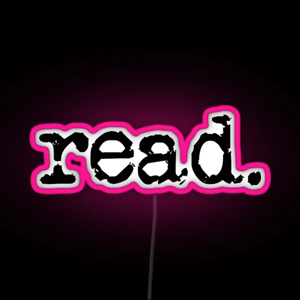 Read RGB Neon Sign