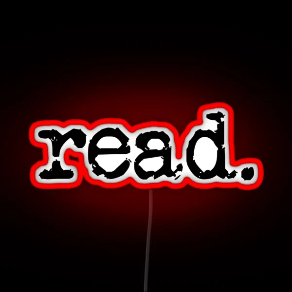 Read RGB Neon Sign