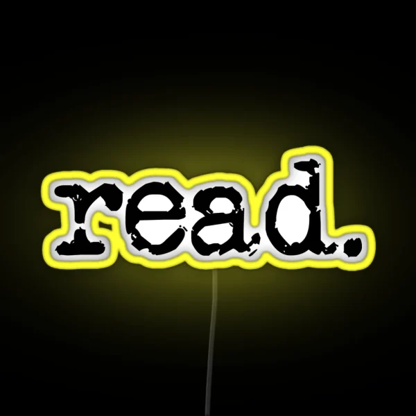 Read RGB Neon Sign