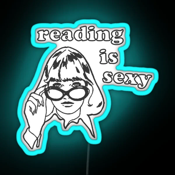 Reading Is Sexy Rory Gilmore RGB Neon Sign