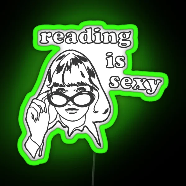 Reading Is Sexy Rory Gilmore RGB Neon Sign