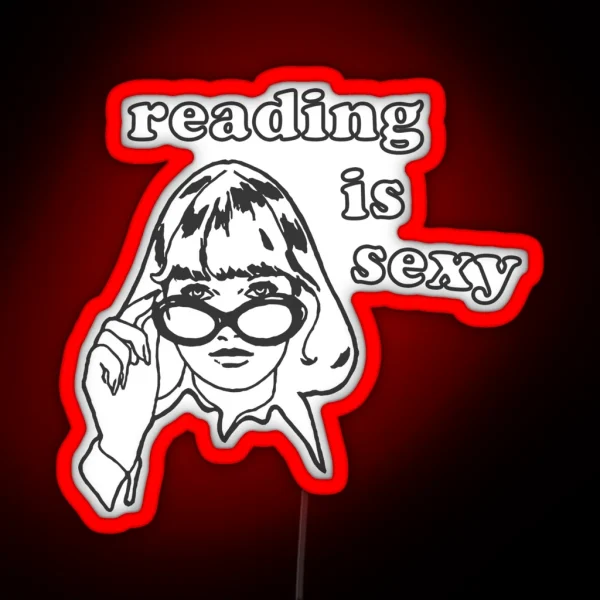 Reading Is Sexy Rory Gilmore RGB Neon Sign