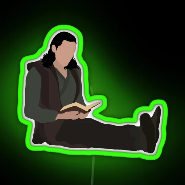 Reading Prince Of Asgard RGB Neon Sign