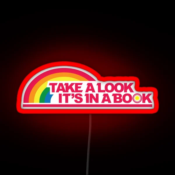 Reading Rainbow RGB Neon Sign