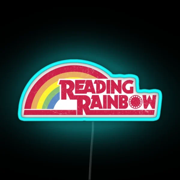 Reading Rainbow RGB Neon Sign
