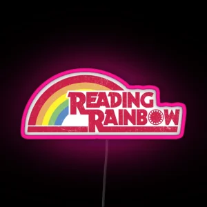Reading Rainbow RGB Neon Sign