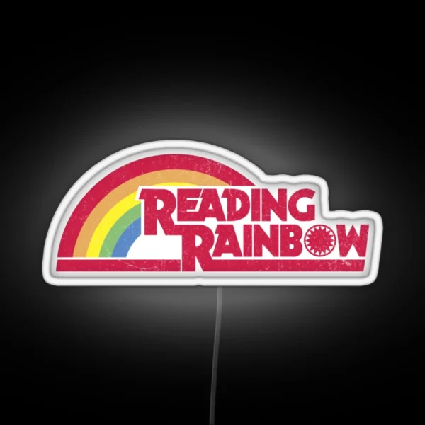 Reading Rainbow RGB Neon Sign