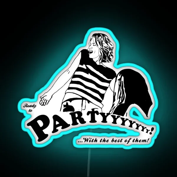 Ready To Party RGB Neon Sign
