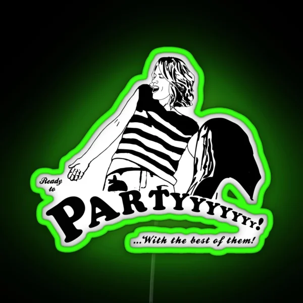 Ready To Party RGB Neon Sign