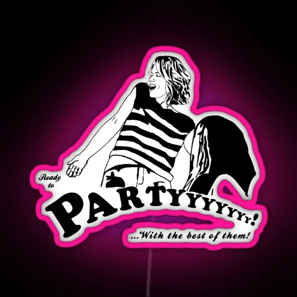 Ready To Party RGB Neon Sign