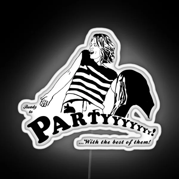Ready To Party RGB Neon Sign