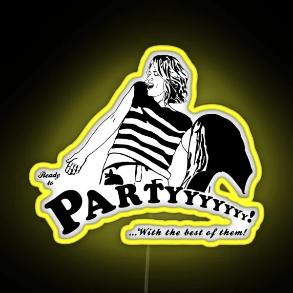 Ready To Party RGB Neon Sign