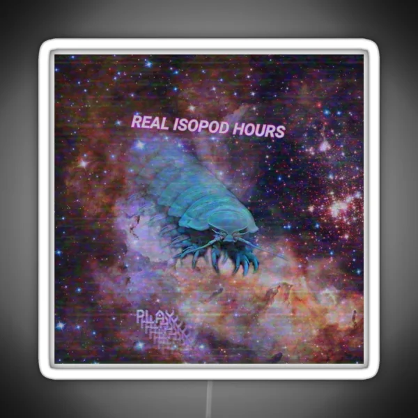 Real Isopod Hours RGB Neon Sign