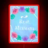 Underwater fantasy comes alive with vibrant real mermaid LED glow