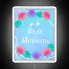 Magical underwater themed led sign featuring vibrant rgb colors display