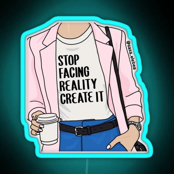Reality RGB Neon Sign