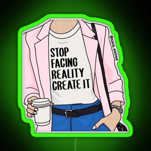 Reality RGB Neon Sign