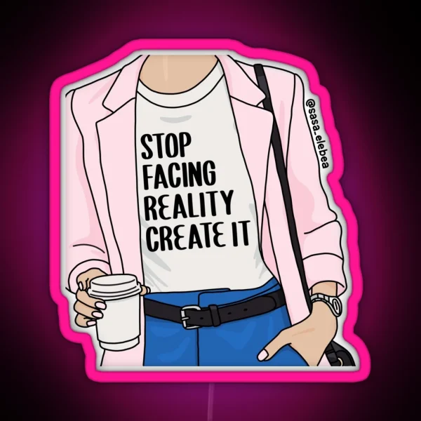 Reality RGB Neon Sign