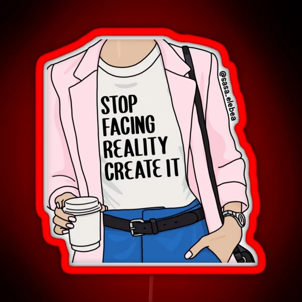 Reality RGB Neon Sign