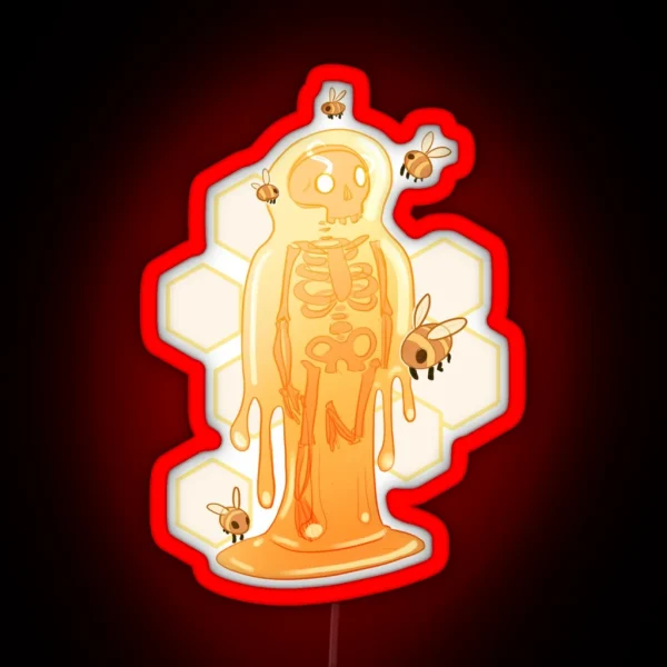 Reanimated Honey Ghost RGB Neon Sign