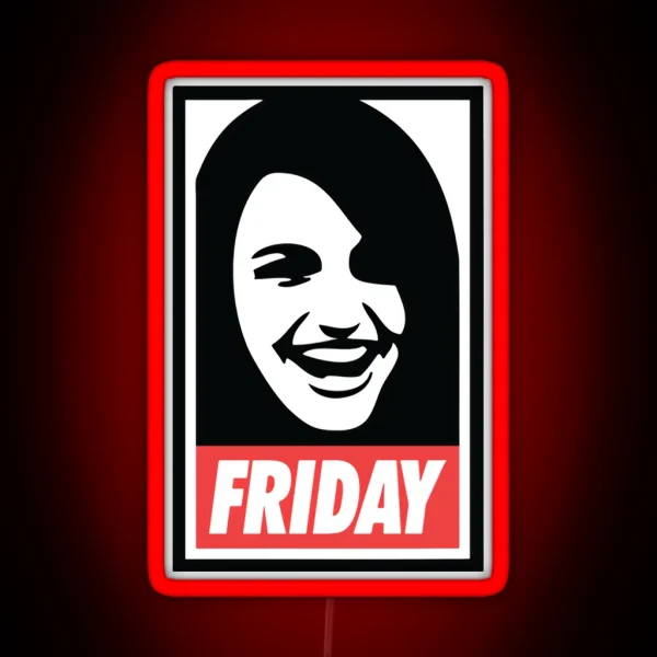 Rebecca Black Friday RGB Neon Sign