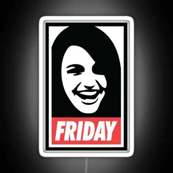 Rebecca Black Friday RGB Neon Sign