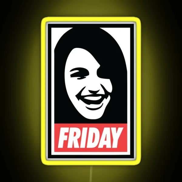 Rebecca Black Friday RGB Neon Sign