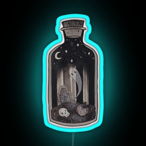 Recently Departed RGB Neon Sign