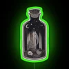 Neon goodbye gift for loved ones with vibrant colorful memories.