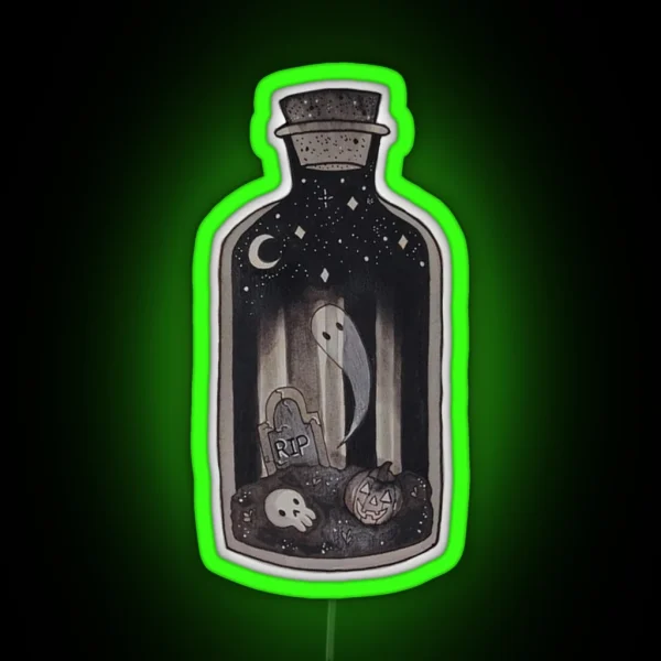 Recently Departed RGB Neon Sign