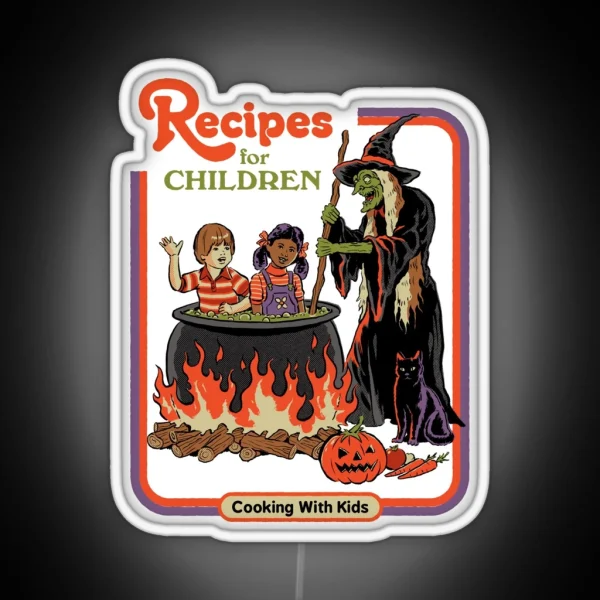 Recipes For Children RGB Neon Sign