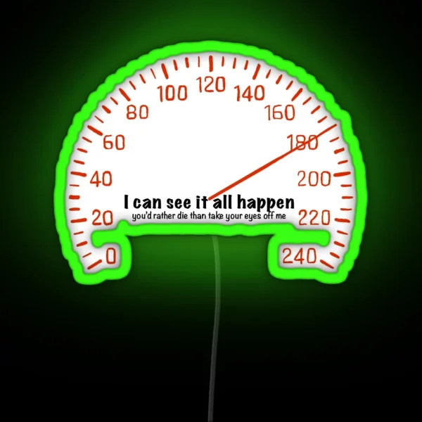 Reckless Driving Lizzy Mcalpine RGB Neon Sign