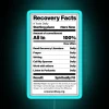 Neon Spiritual Growth Sign Featuring Recovery Tips in Bright RGB Colors