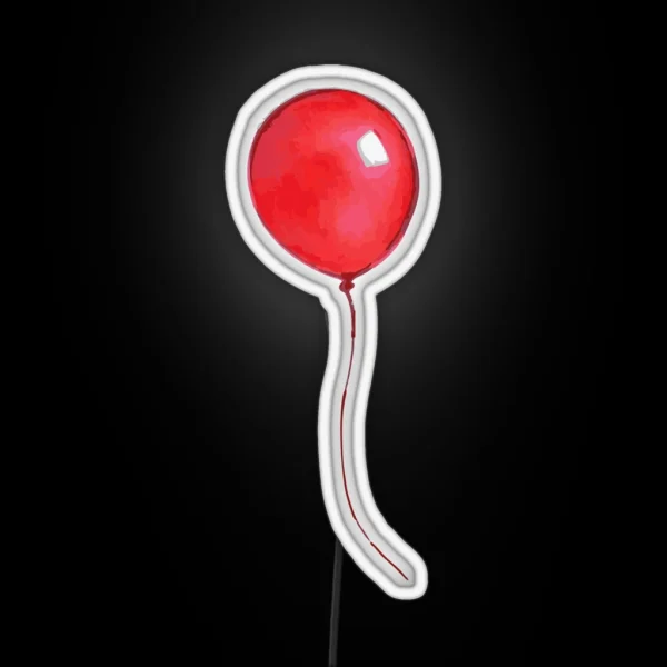 Red Balloon RGB Neon Sign