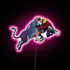 RGB LED Red Bull Racing Max Verstappen Team Neon Sign Illumination