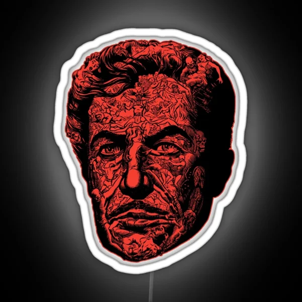 RED DEATH RGB Neon Sign