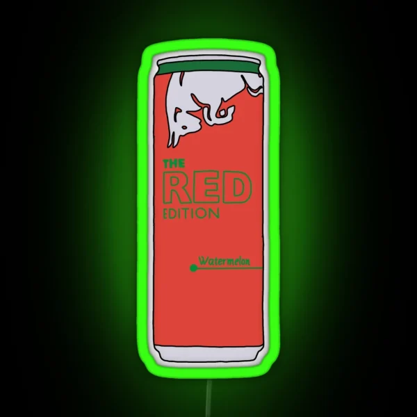 Red Edition Aesthetic RGB Neon Sign