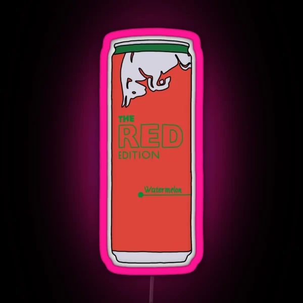 Red Edition Aesthetic RGB Neon Sign