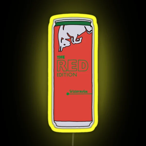 Red Edition Aesthetic RGB Neon Sign