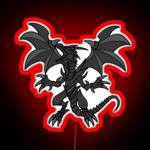 Red Eyes Black Dragon RGB Neon Sign