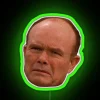 Vibrant Red Forman Inspired Neon Sign with Multi Color RGB Lighting