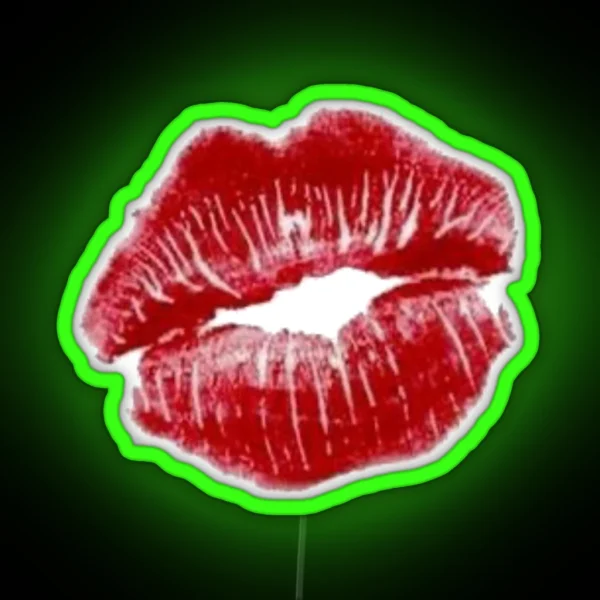Red Lips RGB Neon Sign